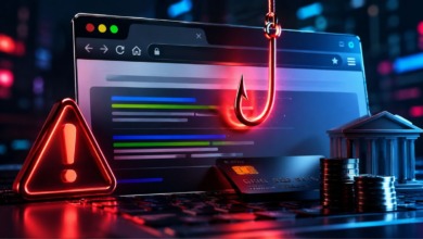 Links no topo do Google podem levar a páginas falsas de serviços financeiros.