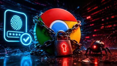 Malware passkey Windows burla trava do Google Chrome.